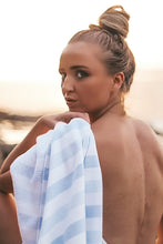 Load image into Gallery viewer, Cotton Strippe Beach Towel