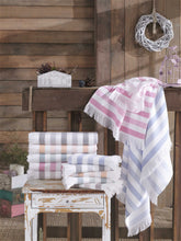 Load image into Gallery viewer, Cotton Strippe Hand Towel