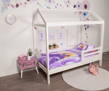 Load image into Gallery viewer, Cotton Princess Purple Single Quilt Cover set