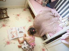 Load image into Gallery viewer, Fitted Jersey Cot Sheet Pink
