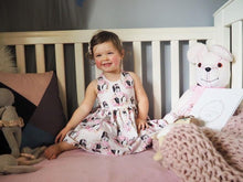 Load image into Gallery viewer, Fitted Jersey Cot Sheet Pink