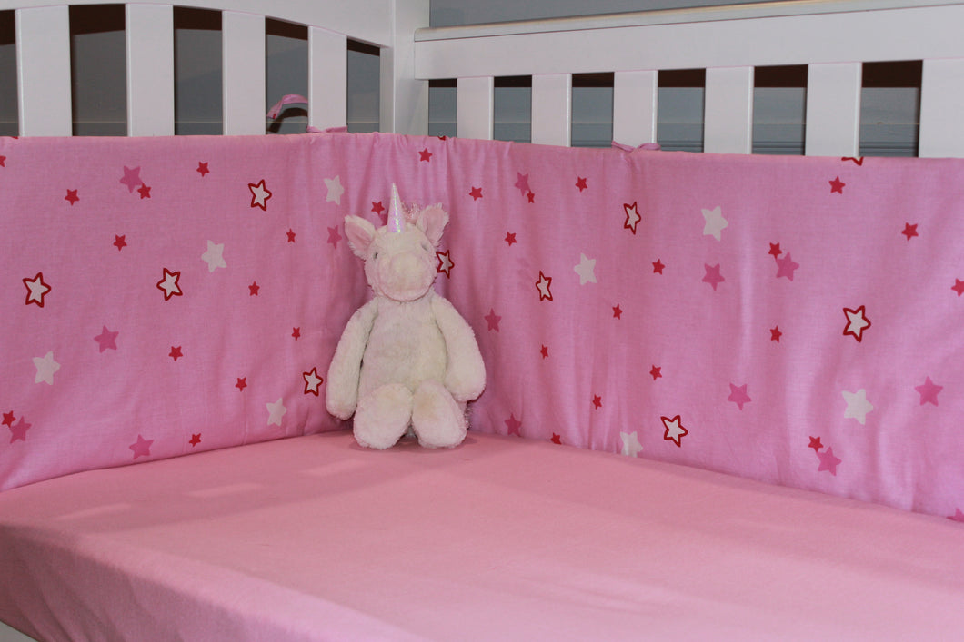 organic-natural-cotton-baby-half-cot-bumper-big-star-pink-jersey-fitted-sheet-unicorn