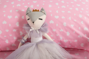 Princess Pink Single Quilt Cover set
